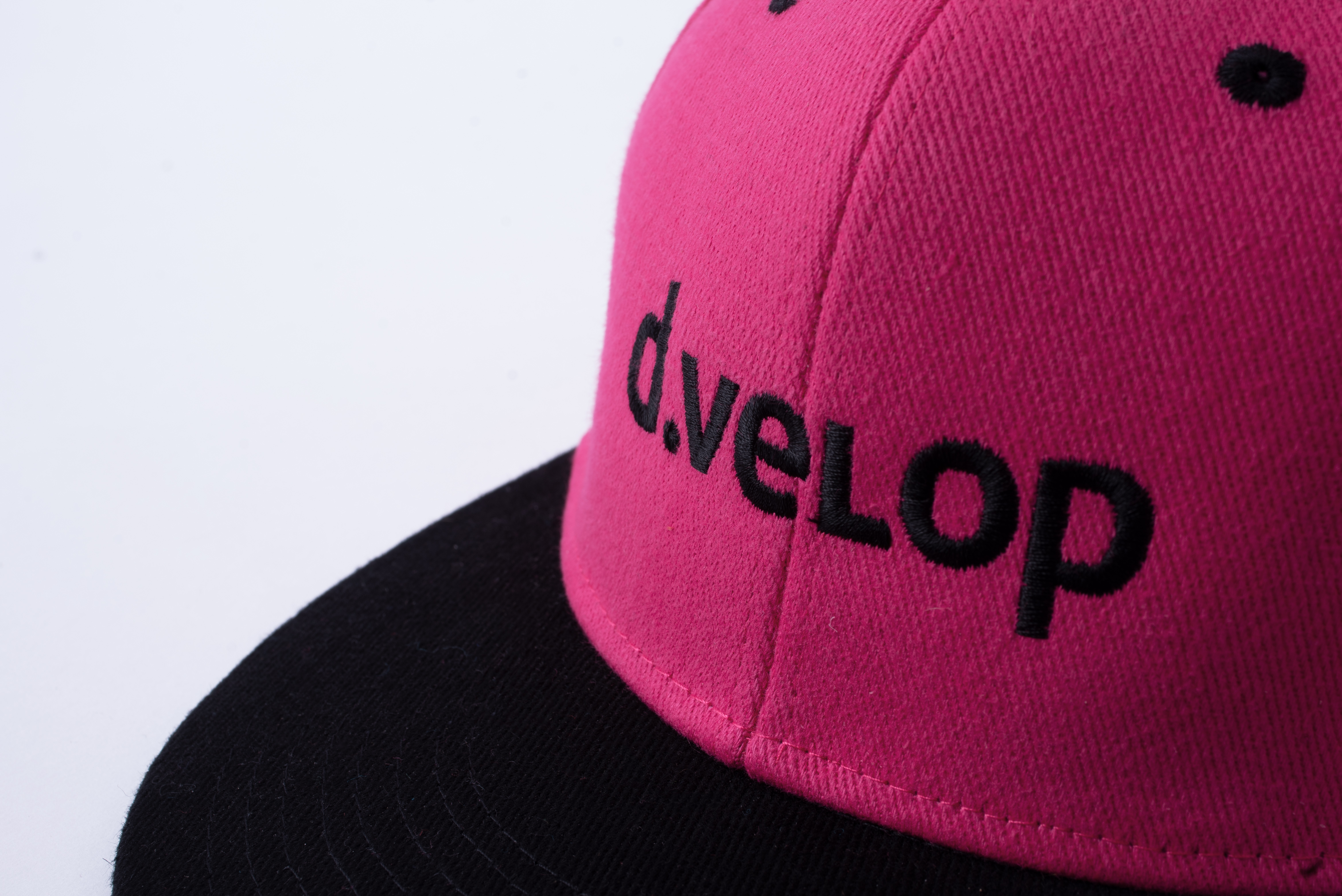 d.velop Cap pink schwarz